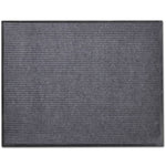 Grey Pvc Door Mat 120 X 180 Cm 43_241277