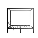 Artiss Bed Frame Double Size Metal Frame POCHY MBED-C-POCHY-D-BK-AB