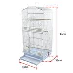 95cm Bird Cage Canary Parakeet Cockatiel LoveBird Finch Bird Cage V63-831751