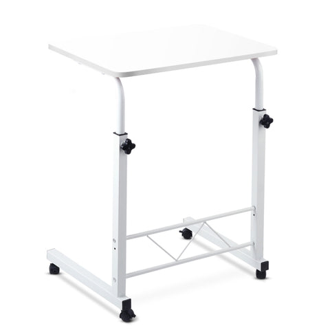 Artiss Laptop Desk Table Adjustable 60CM White LA-DESK-60-WH