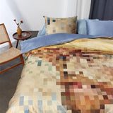 Bedding House Homage Multi Cotton Sateen Quilt Cover Set King V442-HIN-QUILTCS-HOMAGE-MULTI-KI