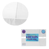 Kingtex 250TC Cotton Percale Sheet Set King White V442-KIT-SHEETS-KINGTEX250TC-WHITE-KI