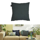 Bedding House Chelsy Green Square Filled Cushion 40cm x 40cm V442-HIN-CUSHION-CHELSY-GREEN-SQ