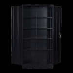 Two-Door Shelf Office Gym Filing Storage Locker Cabinet Safe V63-799127