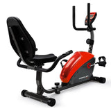 Proflex Magnetic Recumbent Exercise Bike Fitness Cycle Trainer with LCD Display V219-FTNREBHPFBXV1