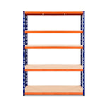 Giantz 1.8M Garage Shelving Warehouse Rack Pallet Racking Storage Shelve Blue WR-E-12X18-BO