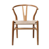 Levede 2x Dining Chairs Wooden Hans Clear CH1041-2-NT