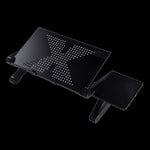 Aluminium Alloy Folding Laptop Computer Stand Desk Table Tray On Bed Mouse V63-827821