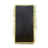 YES4HOMES 3D Green Artificial Plants Wall Panel Flower Wall With Frame Vertical Garden UV Resistant V278-CCGA100HV010-FERN
