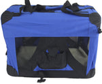 YES4PETS XL Portable Foldable Pet Dog Puppy Cat Soft Crate Cage-Blue V278-SC-XL_BLUE