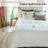 Marjolein Bastin Autumn Scenes Cotton Quilt Cover Set King V442-HIN-QUILTCS-AUTUMNSCENES-MULTI-KI