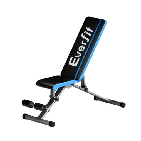 Everfit Weight Bench Adjustable FID Bench Press Home Gym 330kg Capacity FIT-I-BENCH-FID-BL