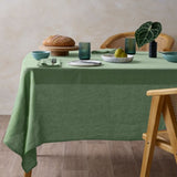 Vintage Design Homewares Mist French Linen Tablecloth 130cm x 180cm V442-HIN-TABLEC-LINEN180CM-MIST-RE