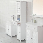 Freestanding Tall Bathroom Cabinet 170x32x30 cm V178-84713