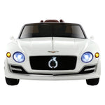 Kids Electric Ride On Car Bentley Licensed EXP12 Toy Cars Remote 12V White RCAR-EXP12-WH