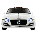 Kids Electric Ride On Car Bentley Licensed EXP12 Toy Cars Remote 12V White RCAR-EXP12-WH