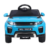 Rigo Kids Electric Ride On Car SUV Range Rover-inspired Toy Cars Remote 12V Blue RCAR-EVOQUE-BU