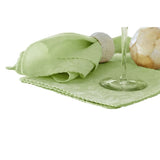 Set of 6 Damask Embossed Polyester Cotton Napkins Seacrest 40 x 40cm V442-GNA-MISC-DAMASKSETOF6NPKINS-SEACREST-SQ