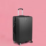 Slimbridge 24" Inch Luggage Suitcase Black 24 inch LG1008-24-BK