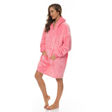 Royal Comfort Snug Hoodie - Pink ABM-10002683