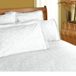 Shangri La Microfibre Machine Lace Sheet Set White King V442-KIT-SHEETS-MICROFIBREMACHINELACE-WHITE-KI