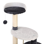 i.Pet Cat Tree 112cm Tower Scratching Post Scratcher Wood Condo House Furniture PET-CAT-14711-GR