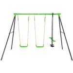 Lifespan Kids Hurley 2 Metal Swingset V420-PEHURLEY2