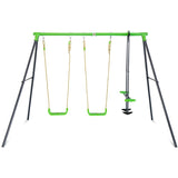 Lifespan Kids Hurley 2 Metal Swingset V420-PEHURLEY2