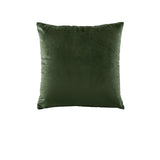 Bianca Vivid Coordinates Square Forest Green Velvet Cushion V442-BCA-CUSHION-VIVIDVELVET-FOREST-SQ