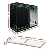 Greenfingers Grow Tent Light Kit 240x120x200CM 2200W LED Full Spectrum GT-D-240X120X200-BOARD-220-DIM