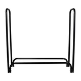 Firewood Rack Holder 4FT Fireplace Tool HW0176-4FT-BK