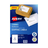 AV Lsr Lbl Shp L7169 4Up Pk100 DS-AV959030