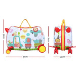 Wanderlite 17" Kids Ride On Luggage Children Suitcase Trolley Travel Zoo LUG-ABS-KIDS-ZOO