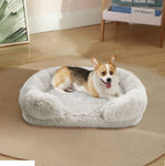 Dog Pet Warm Soft Plush Nest Comfy Kennel Sleeping Calming Bed Memory Foam XXL V360-PTDB0001-GG-XXL