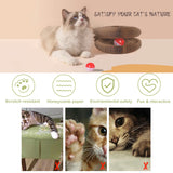 YES4PETS 4 x Small Magic Organ Cat Kitten Scratching Board Toy Play Best Scratcher V278-4-X-CAT-TOY-YT03