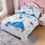 Princess Kids Quilt Cover Set - Single Size V493-SM-S-01