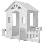 Lifespan Kids Teddy V2 Cubby House White V420-LKCH-TEDV2WH