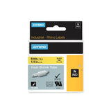 Dymo Rhino H/S Lbl 6mm Yellow DS-DY18052
