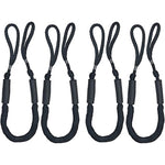 4 Pack Marine Bungee Dock Line Boat Mooring Rope Anchor Cord Stretch V63-840231