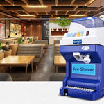 SOGA Commercial Ice Shaver Ice Crusher Slicer Smoothie Maker Machine 180KG/h COMMERCIALELECTRICICESHAVER188