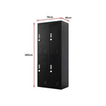 Four-Door Office Gym Shed Storage Locker V63-834631