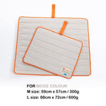 Pet Dog Cooling Mat Non-Slip Travel Roll Up Cool Pad Bed Outdoor M BEIGE V274-PET-BH-COOLMAT-M-BE