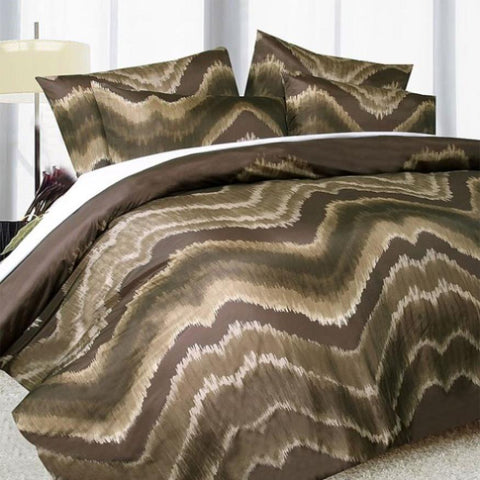 Big Sleep Midnight Chocolate Quilt Cover Set Single V442-HIN-QUILTCS-MIDNIGHT-CHOCOLATE-SB