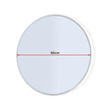 60cm Round Wall Mirror Bathroom Makeup Mirror by Della Francesca V63-833671