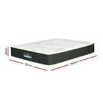 Giselle Bedding 25cm Mattress Green Tea Foam Double MATTRESS-D-GT-D