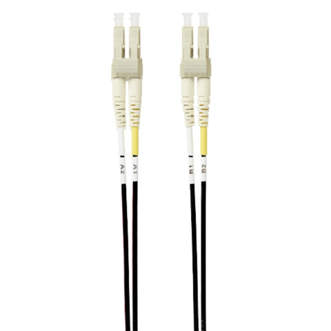 10m LC-LC OM4 Multimode Fibre Optic Patch Cable: Black FL.OM4LCLC10MBL