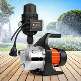 Giantz Garden Water Pump High Pressure 800W Tank Rain Farm Irrigation House Black PUMP-GARDEN-800-TPC