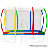 Kahuna 6ft x 9ft Replacement Rectangular Trampoline Pad Rainbow TRA-RCT-PAD-609-RB