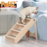 PaWz Pet Ramp Indoor Dog Steps Stair Brown PT1025-BR