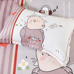 Duck Kids Quilt Cover Set - Single Size V493-SM-S-03